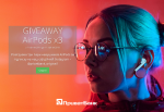 GIVEAWAY AirPods x3