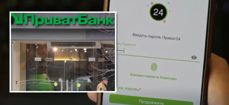 Регистрация нового пользователя в приложении Приват24
